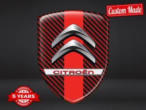 Citroen Emblemi Auto Su Misura Resistenti Pregiati Professionali